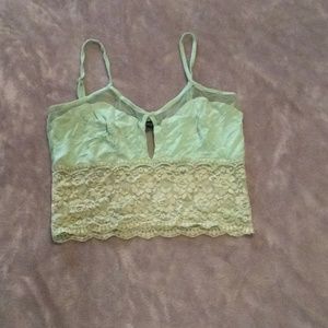 Mint bralette, size M